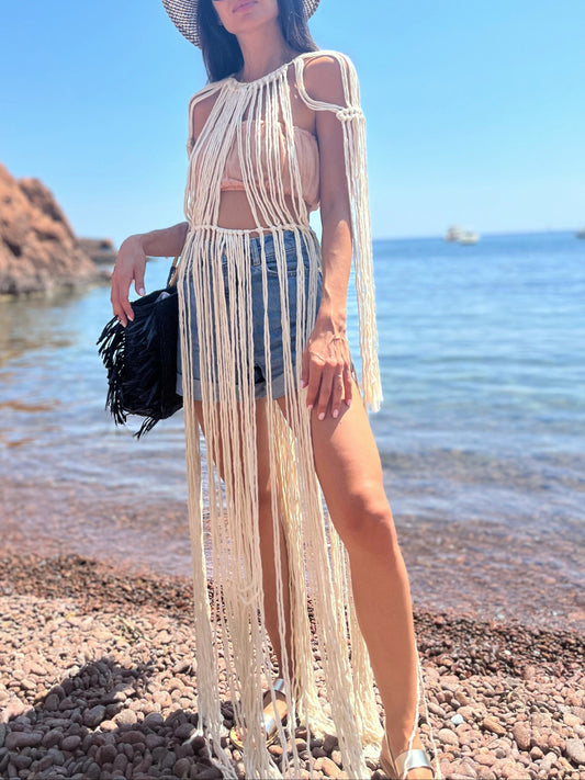 Lena Macrame Dress