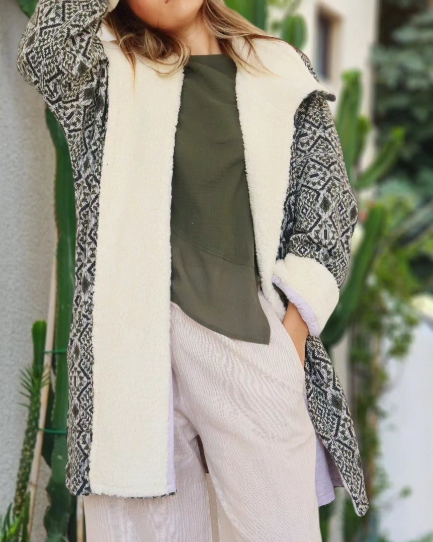 Melia Teddy Coat